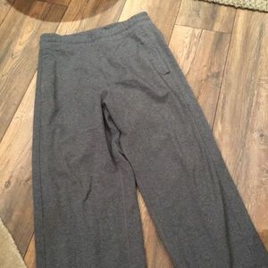 Grey athletic pants